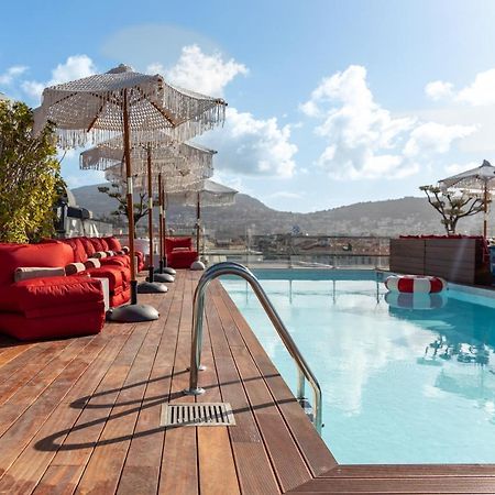 Boscolo Nice Hotel & Spa المظهر الخارجي الصورة The pool at the 12th floor