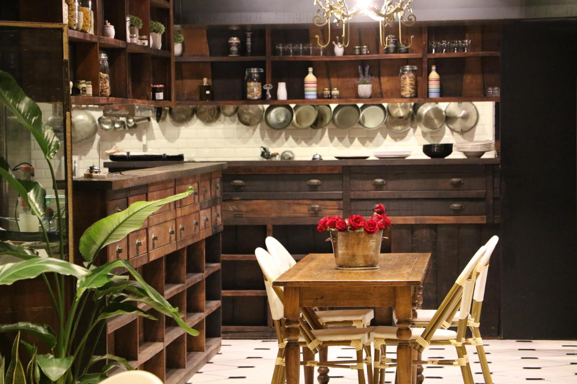 Boscolo Nice Hotel & Spa المظهر الخارجي الصورة A traditional open kitchen in a restaurant