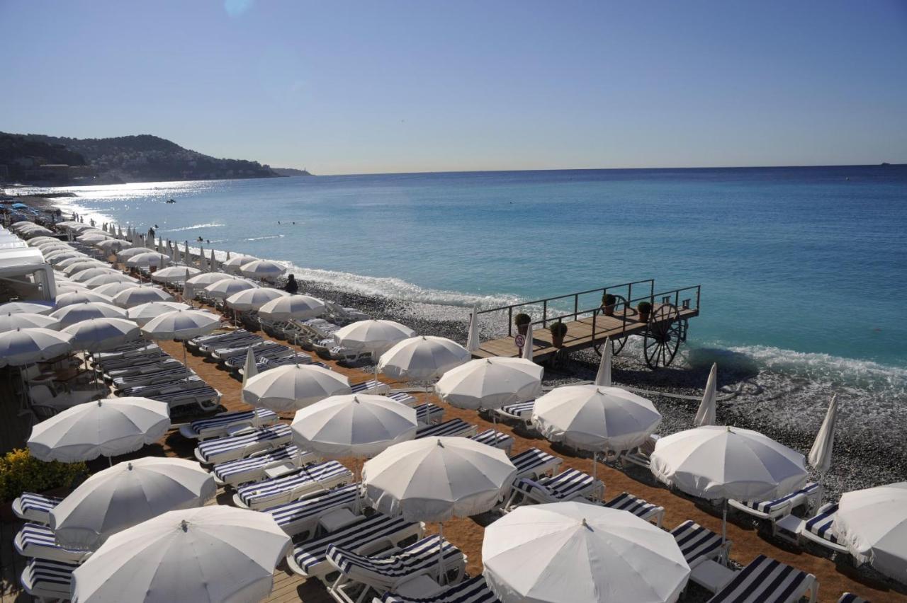 Boscolo Nice Hotel & Spa المظهر الخارجي الصورة The beach at Nice